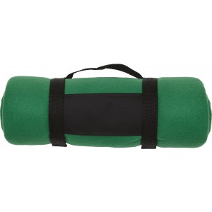 Polar fleece (170-180 gr/m2) blanket Nora, green