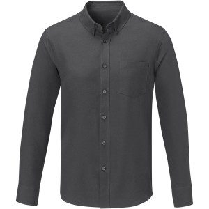 Pollux long sleeve men?s shirt, Storm grey (shirt)