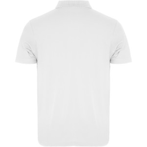 Austral short sleeve unisex polo, White (Polo shirt, 90-100% cotton)