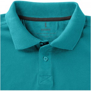 Calgary short sleeve men's polo, Aqua (Polo shirt, 90-100% cotton)