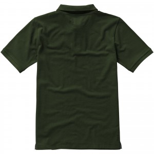 Calgary short sleeve men's polo, Army Green (Polo shirt, 90-100% cotton)