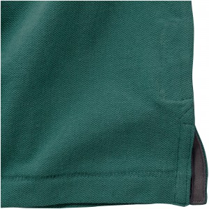 Calgary short sleeve men's polo, Forest green (Polo shirt, 90-100% cotton)