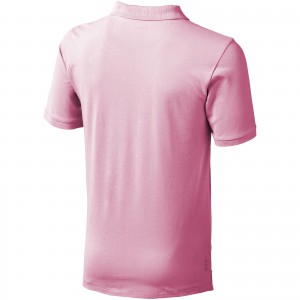 Calgary short sleeve men's polo, Light pink (Polo shirt, 90-100% cotton)