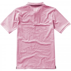 Calgary short sleeve men's polo, Light pink (Polo shirt, 90-100% cotton)