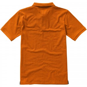 Calgary short sleeve men's polo, Orange (Polo shirt, 90-100% cotton)