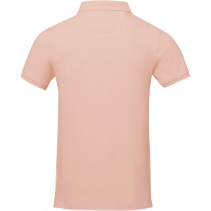 Calgary short sleeve men's polo, Pale blush pink (Polo shirt, 90-100% cotton)