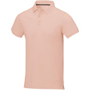 Calgary short sleeve men's polo, Pale blush pink (Polo shirt, 90-100% cotton)
