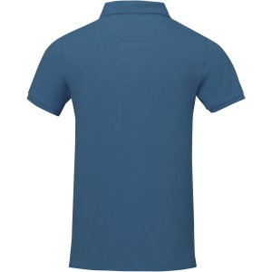 Calgary short sleeve men's polo, Tech blue (Polo shirt, 90-100% cotton)