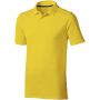 Calgary short sleeve men's polo, Yellow
