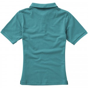 Calgary short sleeve women's polo, Aqua (Polo shirt, 90-100% cotton)