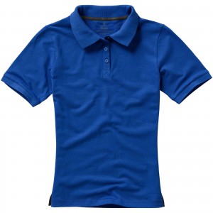 Calgary short sleeve women's polo, Blue (Polo shirt, 90-100% cotton)