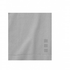 Calgary short sleeve women's polo, Grey melange (Polo shirt, 90-100% cotton)
