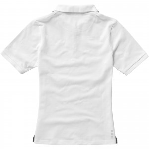 Calgary short sleeve women's polo, White (Polo shirt, 90-100% cotton)
