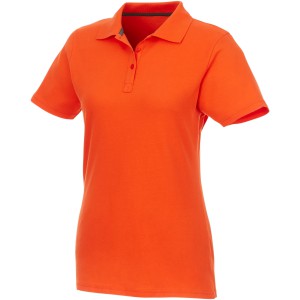 Helios Lds polo, Orange, M (Polo shirt, 90-100% cotton)