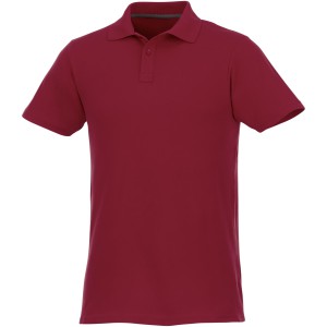 Helios mens polo, Burgundy, M (Polo shirt, 90-100% cotton)