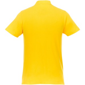 Helios mens polo, Yellow, S (Polo shirt, 90-100% cotton)