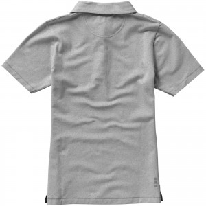 Markham short sleeve women's stretch polo, Grey melange (Polo shirt, 90-100% cotton)