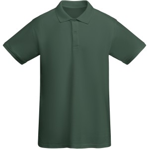 Prince short sleeve men's polo, Bottle green (Polo shirt, 90-100% cotton)