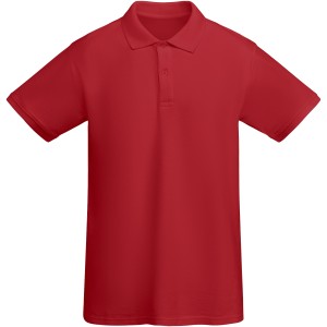 Prince short sleeve men's polo, Red (Polo shirt, 90-100% cotton)