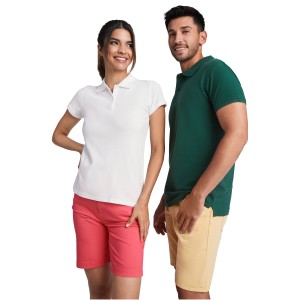 Prince short sleeve men's polo, White (Polo shirt, 90-100% cotton)