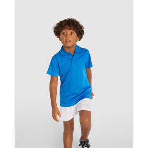 Monzha short sleeve kids sports polo, Royal (Polo short, mixed fiber, synthetic)