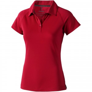 Ottawa short sleeve women's cool fit polo, Red (Polo short, mixed fiber, synthetic)