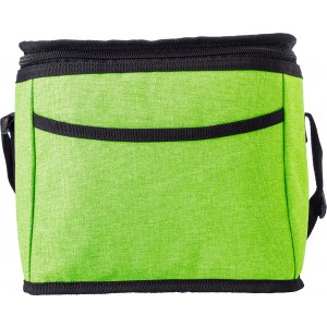 Polycanvas (600D) cooler bag Margarida, lime (Cooler bags)