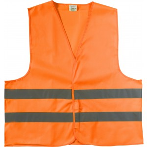 Polyester (150D) safety jacket Arturo, orange, XXL (Reflective items)