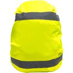 Polyester (190T) backpack cover Carrigan, yellow (5492-06)