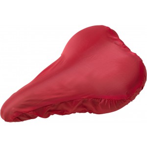 Polyester (190T) bicycle seat cover Xander, red (Bycicle items)