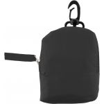 Polyester (190T) shopping bag Miley, black (6266-01)