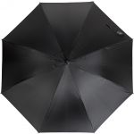 Polyester (190T) umbrella Ramona, black/silver (8982-50)