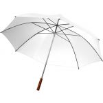 Polyester (190T) umbrella Rosemarie, white (4066-02)