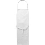 Polyester (200 gr/m2) apron Mindy, white (917965-02)