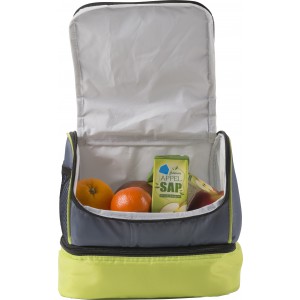 Polyester (210D) cooler bag Jackson, lime (Cooler bags)