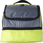 Polyester (210D) cooler bag, lime (7942-19)