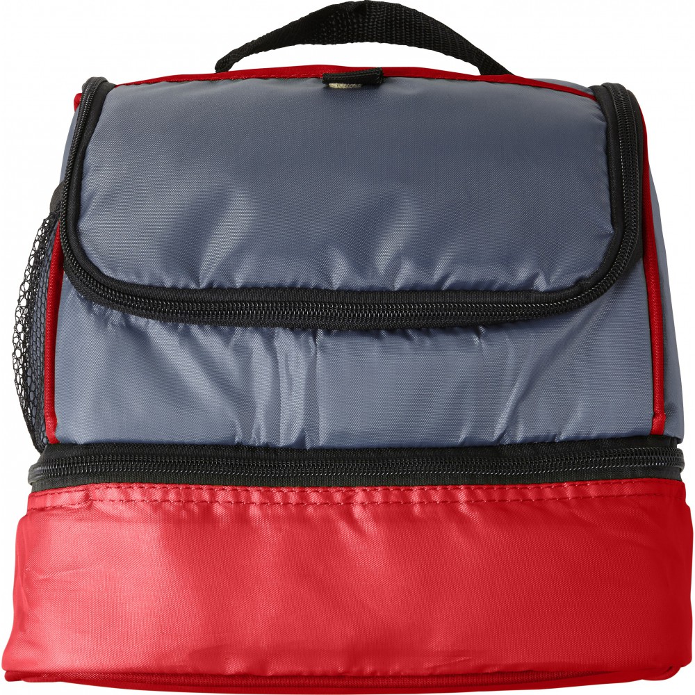 Printed Polyester (210d) Cooler Bag, Red (cooler Bags)