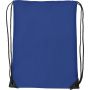 Polyester (210D) drawstring backpack, cobalt blue