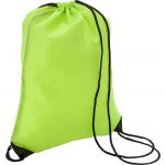 Polyester (210D) drawstring backpack Steffi, lime (7097-19CD)