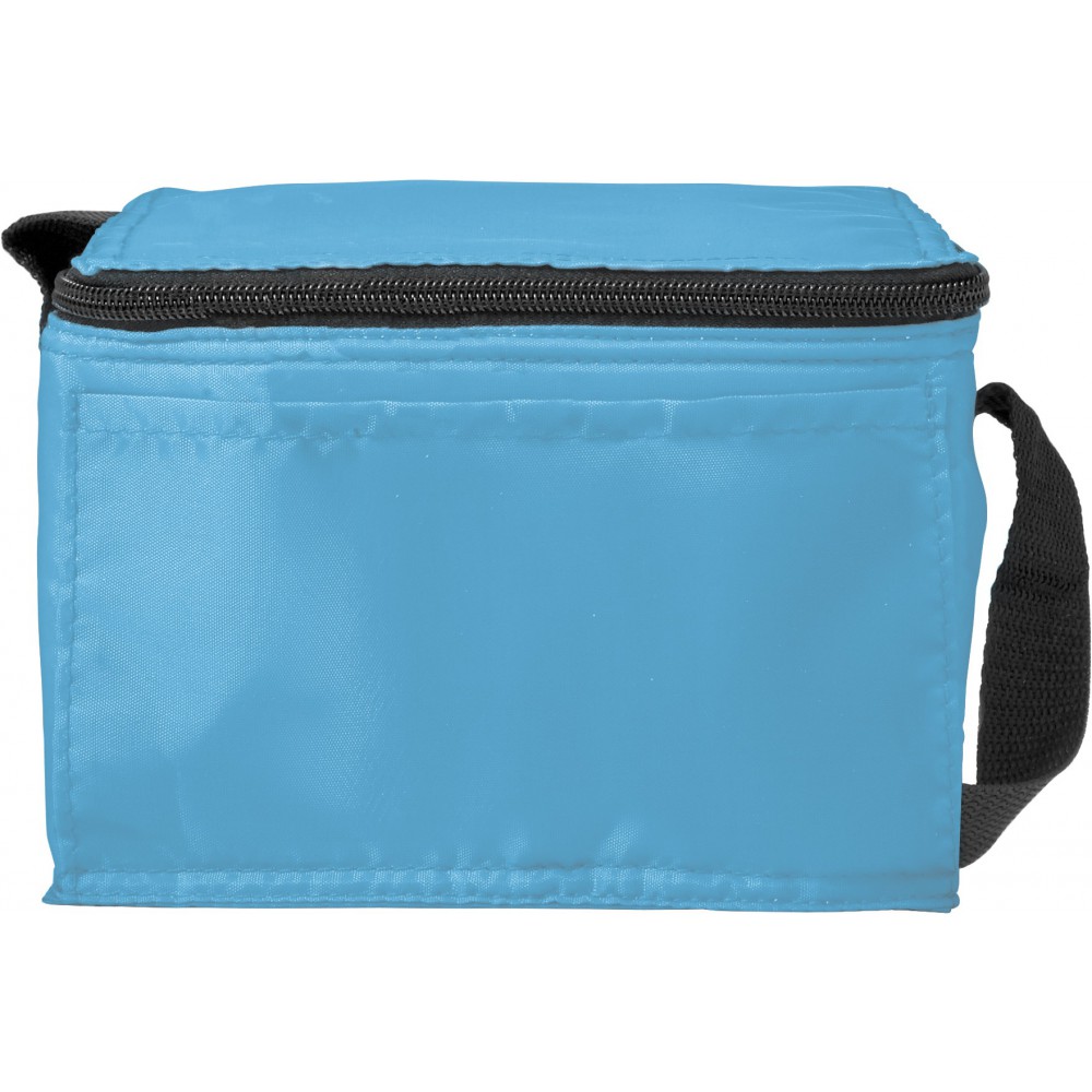 Printed Polyester (210D) rectangular cooler bag, light blue (Cooler bags)