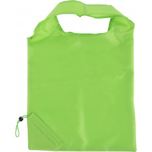 Polyester (210D) shopping bag Billie, lime (Shopping bags)