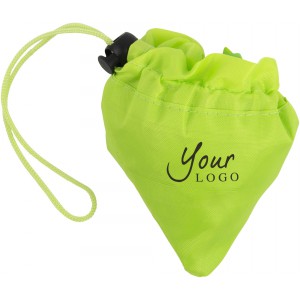 Polyester (210D) shopping bag Billie, lime (Shopping bags)