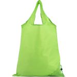 Polyester (210D) shopping bag Billie, lime (8962-19CD)
