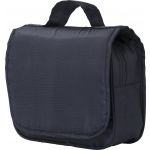 Polyester (210D) travel toiletry bag Merrick, black (1015159-01)