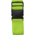 Polyester (300D) luggage belt Lisette, lime (8405-19)