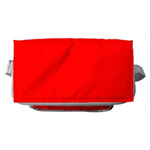 Polyester (420D) cooler bag Nikki, red (Cooler bags)