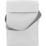 Polyester (420D) cooler/lunch bag, white (3609-02CD)