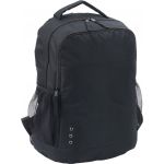 Polyester (600D) backpack Harry, black (3576-01CD)