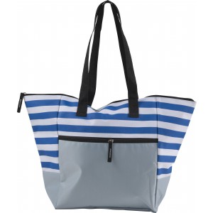 Polyester (600D) beach bag Gaston, blue (Beach bags)