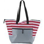Polyester (600D) beach bag, red (7953-08)